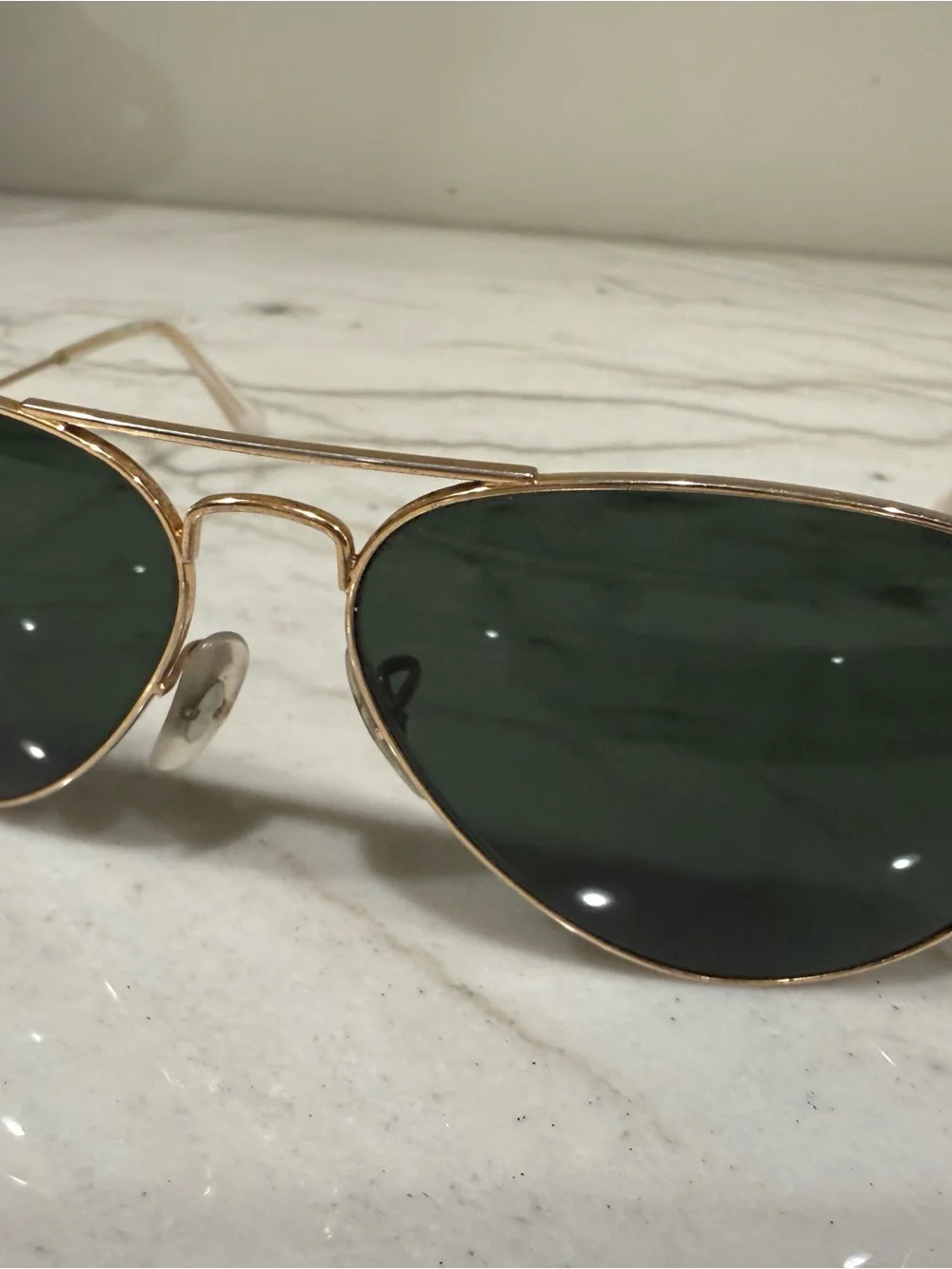 Ray-Ban RB3025 Classic Aviator Sunglasses Gold 58mm